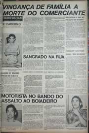 Página do jornal Correio do Ceará de junho de 1971