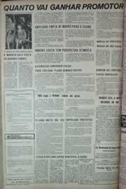 Página do jornal Correio do Ceará de junho de 1971