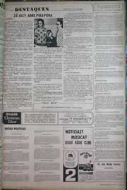 Página do jornal Correio do Ceará de junho de 1971