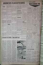 Página do jornal Correio do Ceará de junho de 1971
