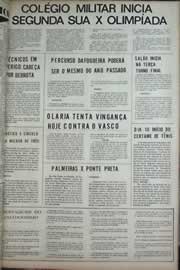 Página do jornal Correio do Ceará de junho de 1971