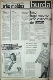 Página do jornal Correio do Ceará de junho de 1971