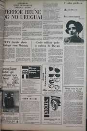 Página do jornal Correio do Ceará de junho de 1971