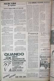 Página do jornal Correio do Ceará de junho de 1971