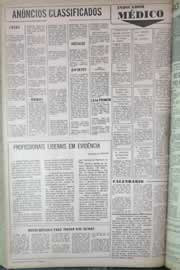Página do jornal Correio do Ceará de junho de 1971