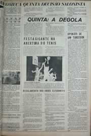 Página do jornal Correio do Ceará de junho de 1971