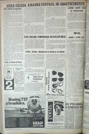 Página do jornal Correio do Ceará de junho de 1971