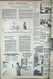 Página do jornal Correio do Ceará de junho de 1971