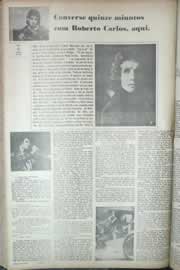 Página do jornal Correio do Ceará de junho de 1971