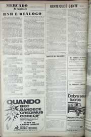 Página do jornal Correio do Ceará de junho de 1971