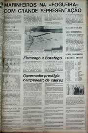 Página do jornal Correio do Ceará de junho de 1971