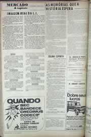 Página do jornal Correio do Ceará de junho de 1971