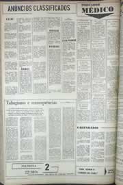 Página do jornal Correio do Ceará de junho de 1971