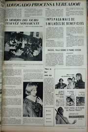 Página do jornal Correio do Ceará de junho de 1971