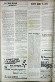 Página do jornal Correio do Ceará de junho de 1971