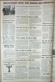 Página do jornal Correio do Ceará de junho de 1971