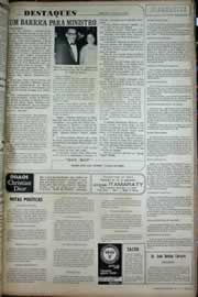 Página do jornal Correio do Ceará de junho de 1971