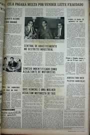 Página do jornal Correio do Ceará de junho de 1971