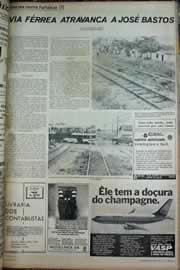 Página do jornal Correio do Ceará de junho de 1971