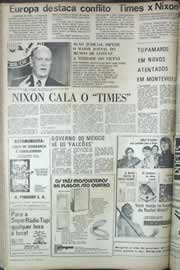 Página do jornal Correio do Ceará de junho de 1971