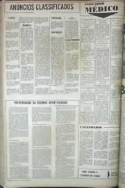 Página do jornal Correio do Ceará de junho de 1971
