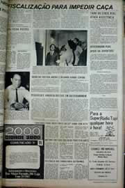 Página do jornal Correio do Ceará de junho de 1971