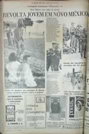 Página do jornal Correio do Ceará de junho de 1971