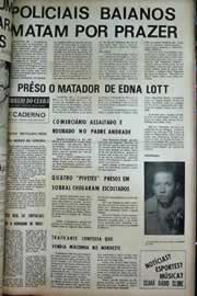 Página do jornal Correio do Ceará de junho de 1971