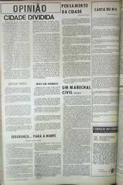 Página do jornal Correio do Ceará de junho de 1971