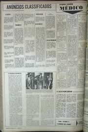 Página do jornal Correio do Ceará de junho de 1971