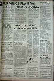 Página do jornal Correio do Ceará de junho de 1971