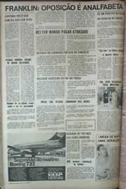 Página do jornal Correio do Ceará de junho de 1971