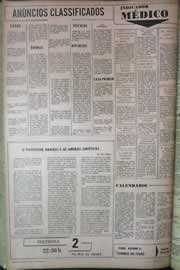 Página do jornal Correio do Ceará de junho de 1971
