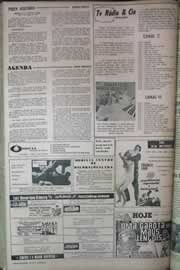 Página do jornal Correio do Ceará de junho de 1971