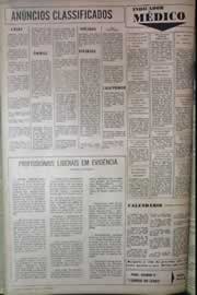 Página do jornal Correio do Ceará de junho de 1971