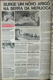 Página do jornal Correio do Ceará de junho de 1971