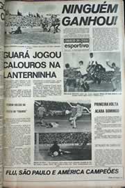 Página do jornal Correio do Ceará de junho de 1971