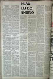 Página do jornal Correio do Ceará de junho de 1971