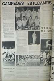 Página do jornal Correio do Ceará de junho de 1971