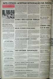 Página do jornal Correio do Ceará de junho de 1971