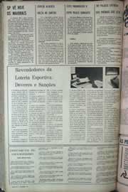 Página do jornal Correio do Ceará de junho de 1971