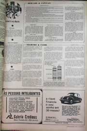 Página do jornal Correio do Ceará de junho de 1971