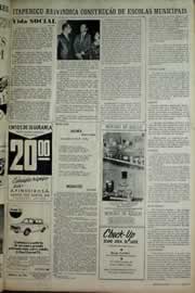 Página do jornal Correio do Ceará de julho de 1971