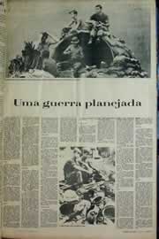 Página do jornal Correio do Ceará de julho de 1971