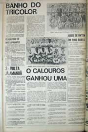Página do jornal Correio do Ceará de julho de 1971