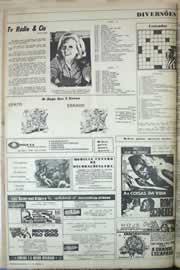 Página do jornal Correio do Ceará de julho de 1971