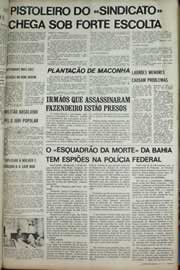 Página do jornal Correio do Ceará de julho de 1971