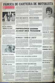 Página do jornal Correio do Ceará de julho de 1971