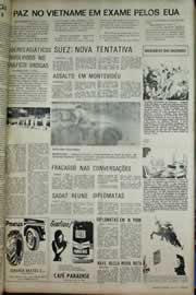 Página do jornal Correio do Ceará de julho de 1971