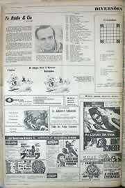 Página do jornal Correio do Ceará de julho de 1971
